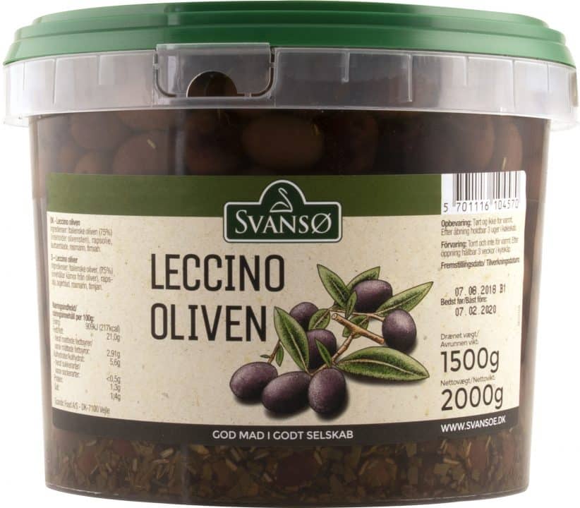 Leccino Oliven
