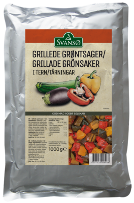 Grillede Grøntsager i tern