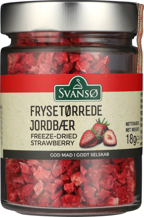 Freeze-dried strawberries