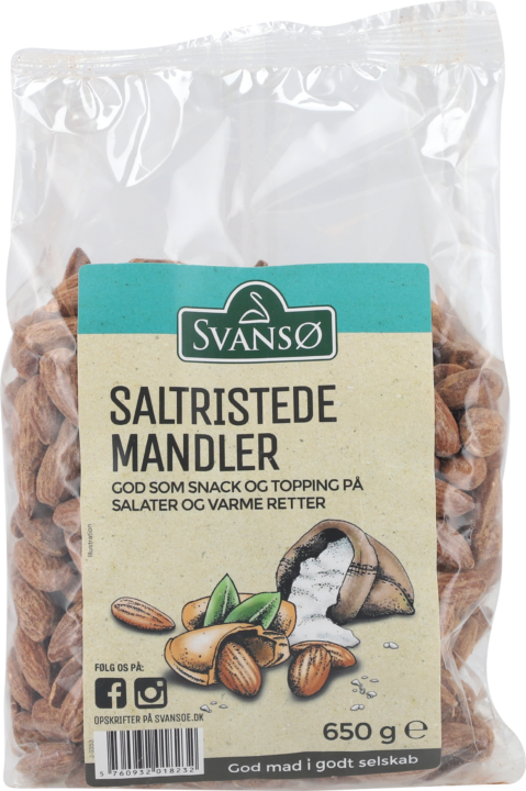 Saltristede mandler
